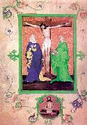 Christ on the Cross between the Virgin and St John the Evangelist